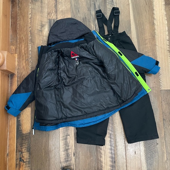 Gerry 3Pc winter snow coat jacket bibs boy 7-8 - Picture 6 of 8